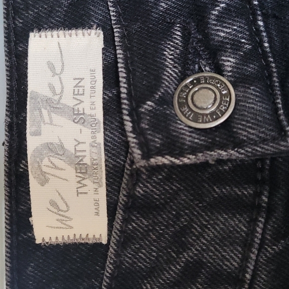 Free People Rockin' Black Jean's - Picture 4 of 9